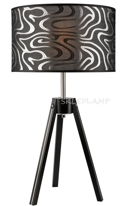NOWOCZESNA LAMPA NOCNA DREWNIANA SOFIA WENGE NA 3 NOGACH NOWOCZESNA LAMPA NOCNA DREWNIANA SOFIA WENGE NA 3 NOGACH