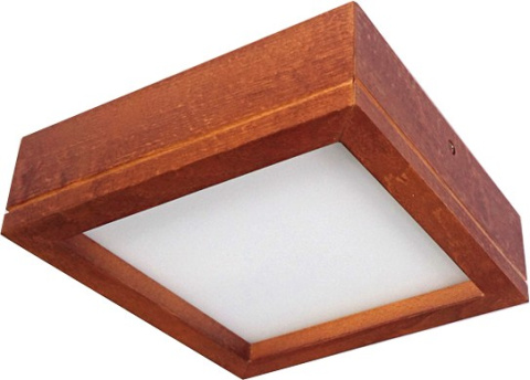 1 x E14 PLAFON DREWNIANY AGATA KINKIET KWADRAT 23 x 23 cm CALVADOS 1 x E14 PLAFON DREWNIANY AGATA KINKIET KWADRAT 23 x 23 cm CALVADOS
