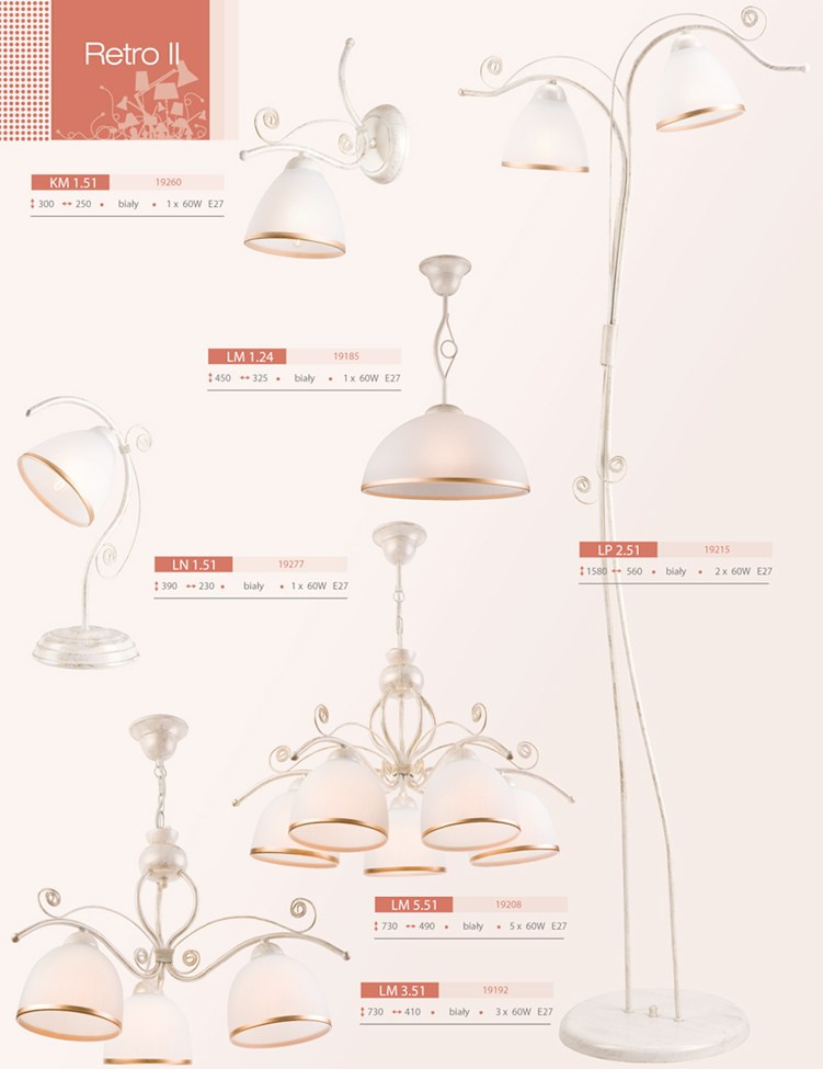 2 LAMPA PODŁOGOWA RETRO BIAŁA /ZŁOTA styl prowansalski 2 LAMPA PODŁOGOWA RETRO BIAŁA /ZŁOTA styl prowansalski