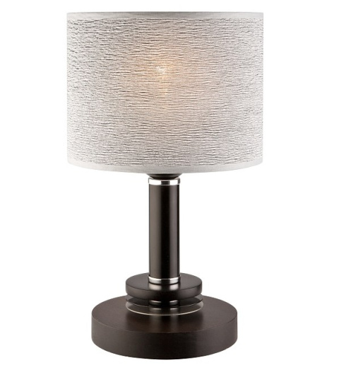 NOWOCZESNA LAMPKA NOCNA DREWNIANA ROSA WENGE srebrny abażur NOWOCZESNA LAMPKA NOCNA DREWNIANA ROSA WENGE srebrny abażur