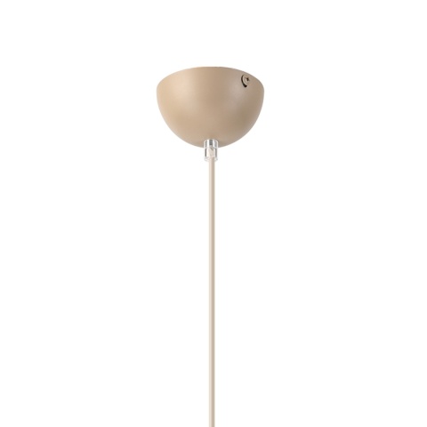 Lampa wisząca BALERINA druciana BEŻ 1-punktowa E27