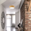 Lampa DANTE plafon sufitowy 1-punktowy 26 cm imitacja drewna E27