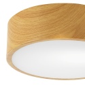 Lampa DANTE plafon sufitowy 1-punktowy 26 cm imitacja drewna E27