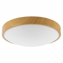 Lampa JONAS plafon sufitowy 2-punktowy 36 cm imitacja drewna E27