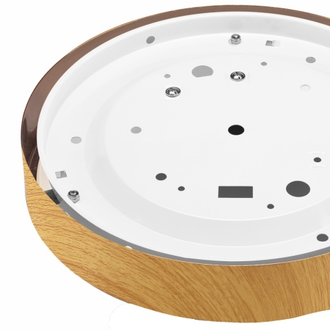 Lampa JONAS plafon sufitowy 2-punktowy 36 cm imitacja drewna E27