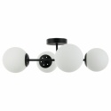 Lampa sufitowa 4-punktowa MADDIE E14 - CZARNA