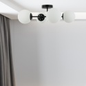 Lampa sufitowa 4-punktowa MADDIE E14 - CZARNA