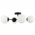 Lampa sufitowa 4-punktowa MADDIE E14 - CZARNA