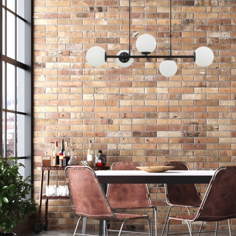 Lampa sufitowa 5-punktowa MADDIE E14 - CZARNA