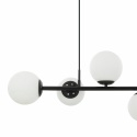 Lampa sufitowa 5-punktowa MADDIE E14 - CZARNA