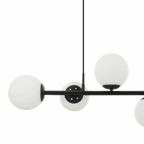 Lampa sufitowa 5-punktowa MADDIE E14 - CZARNA