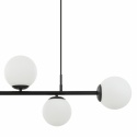 Lampa sufitowa 5-punktowa MADDIE E14 - CZARNA