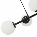 Lampa sufitowa 5-punktowa MADDIE E14 - CZARNA