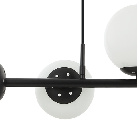 Lampa sufitowa 5-punktowa MADDIE E14 - CZARNA