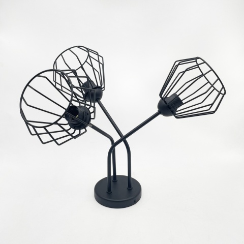 Lampa sufitowa ESTRELLA 3-punktowa E27 - klosze metalowe DIAMENT