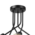Lampa sufitowa ESTRELLA 5-punktowa CZARNY E27