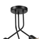 Lampa sufitowa ESTRELLA 3-punktowa CZARNY E27