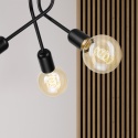 Lampa sufitowa ESTRELLA 3-punktowa CZARNY E27