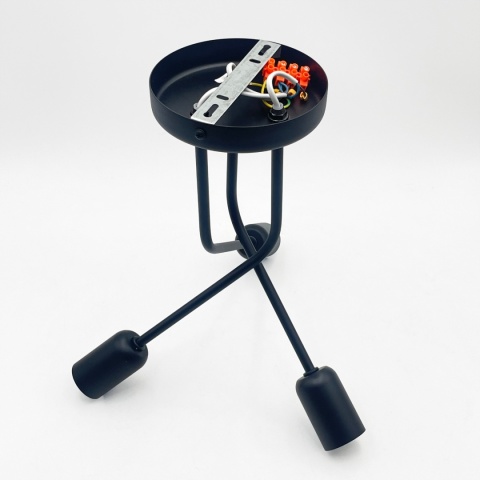 Lampa sufitowa ESTRELLA 3-punktowa CZARNY E27