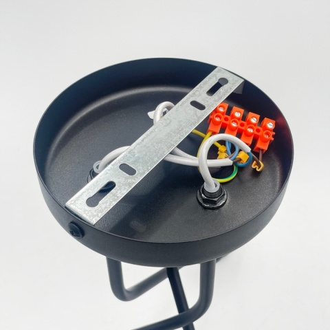 Lampa sufitowa ESTRELLA 3-punktowa CZARNY E27