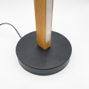 Nowoczesna lampa podłogowa VERDE dąb - z reg. jasności LED 10W LED 3000K SENSOR