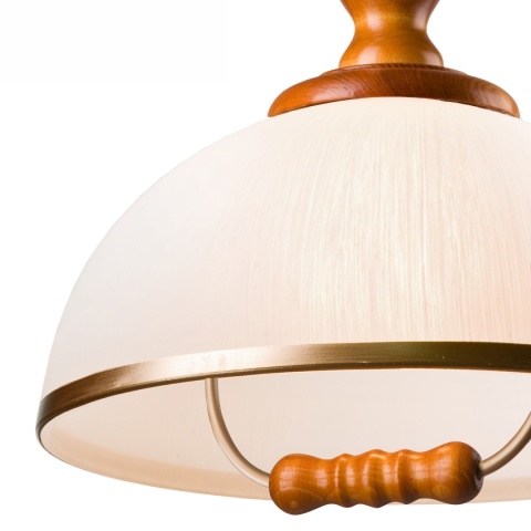 RAMONA lampa wisząca 1-punktowa RUSTIK na sprężynie