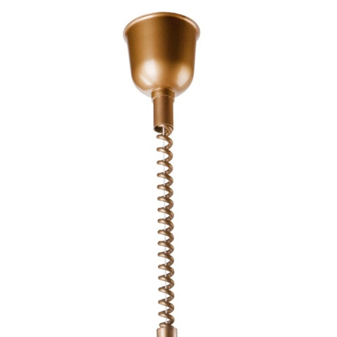 RAMONA lampa wisząca 1-punktowa RUSTIK na sprężynie