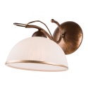 Lampa ścienna COBRA kinkiet 1-punktowy BRĄZ E27