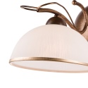 Lampa ścienna COBRA kinkiet 1-punktowy BRĄZ E27
