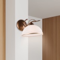 Lampa ścienna COBRA kinkiet 1-punktowy BRĄZ E27