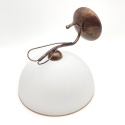 Lampa ścienna COBRA kinkiet 1-punktowy BRĄZ E27
