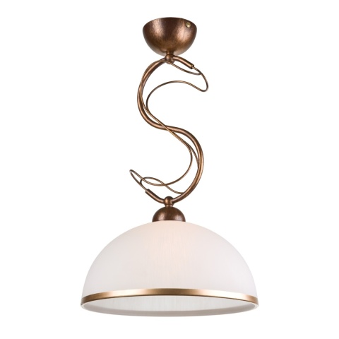 Lampa wisząca COBRA 1-punktowa BRĄZ E27