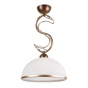 Lampa wisząca COBRA 1-punktowa BRĄZ E27