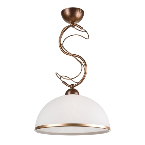 Lampa wisząca COBRA 1-punktowa BRĄZ E27