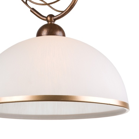 Lampa wisząca COBRA 1-punktowa BRĄZ E27