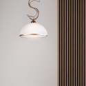 Lampa wisząca COBRA 1-punktowa BRĄZ E27