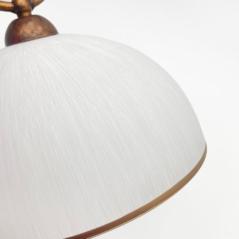 Lampa wisząca COBRA 1-punktowa BRĄZ E27