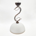 Lampa wisząca COBRA 1-punktowa BRĄZ E27