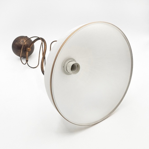 Lampa wisząca COBRA 1-punktowa BRĄZ E27