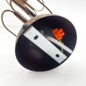 Lampa wisząca COBRA 1-punktowa BRĄZ E27