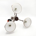 Lampa wisząca COBRA żyrandol 3-punktowy BRĄZ E27