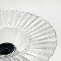 Nowoczesna lampa sufitowa TRISH klosz transparentny CHROM