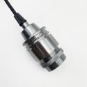 Nowoczesna lampa wisząca 1-punktowa FLO chrom E27