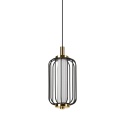 Nowoczesna lampa wisząca BONNIE 5W LED czarno-złota