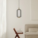 Nowoczesna lampa wisząca BONNIE 5W LED czarno-złota