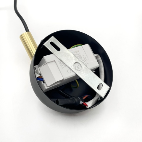 Nowoczesna lampa wisząca BONNIE 5W LED czarno-złota