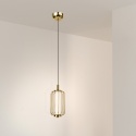 Nowoczesna lampa wisząca BONNIE 5W LED złota