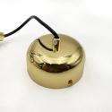 Nowoczesna lampa wisząca BONNIE 5W LED złota