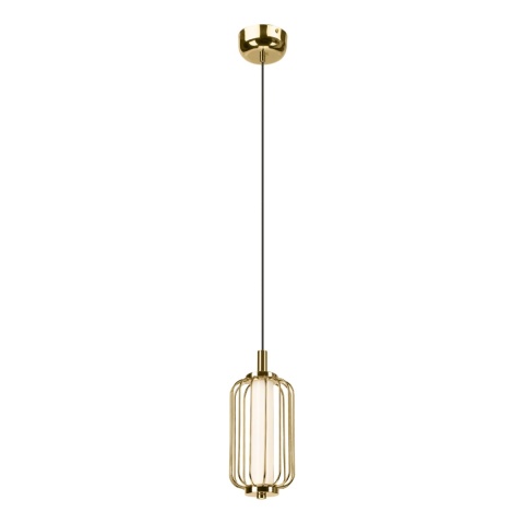 Nowoczesna lampa wisząca BONNIE 5W LED złota