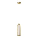Nowoczesna lampa wisząca BONNIE 7W LED złota